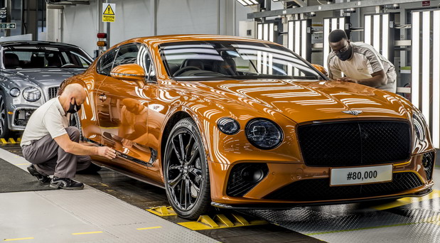 Bentley proizveo 80.000-ti Continental GT