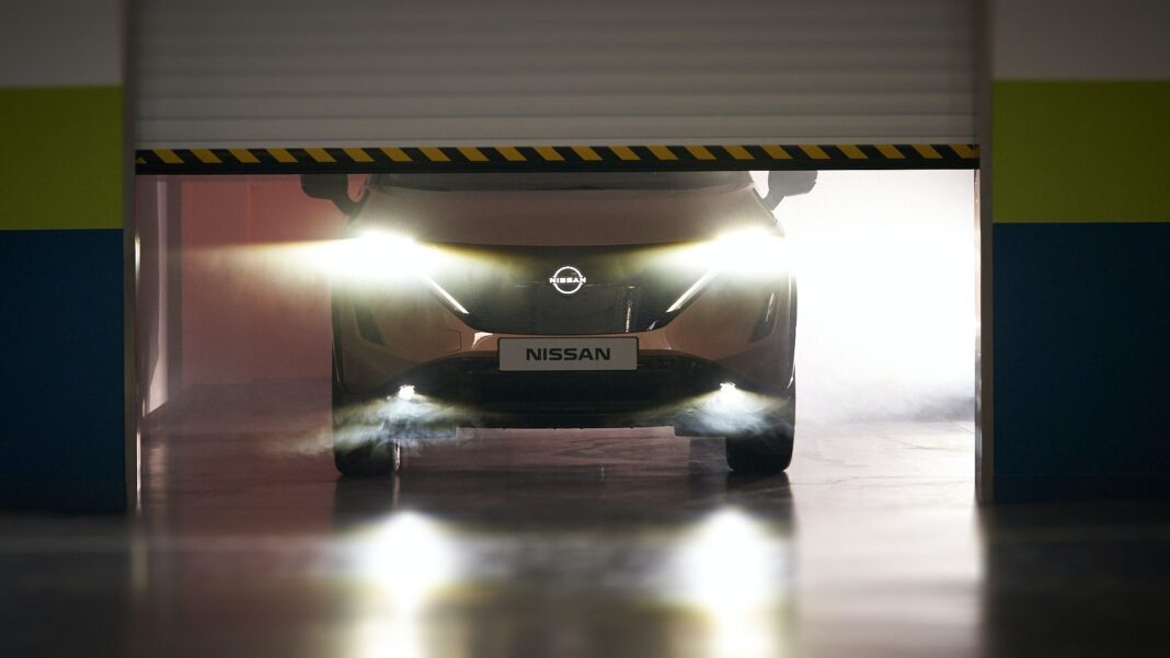 First-Nissan-Ariya-prototypes-arrive-in-Europe
