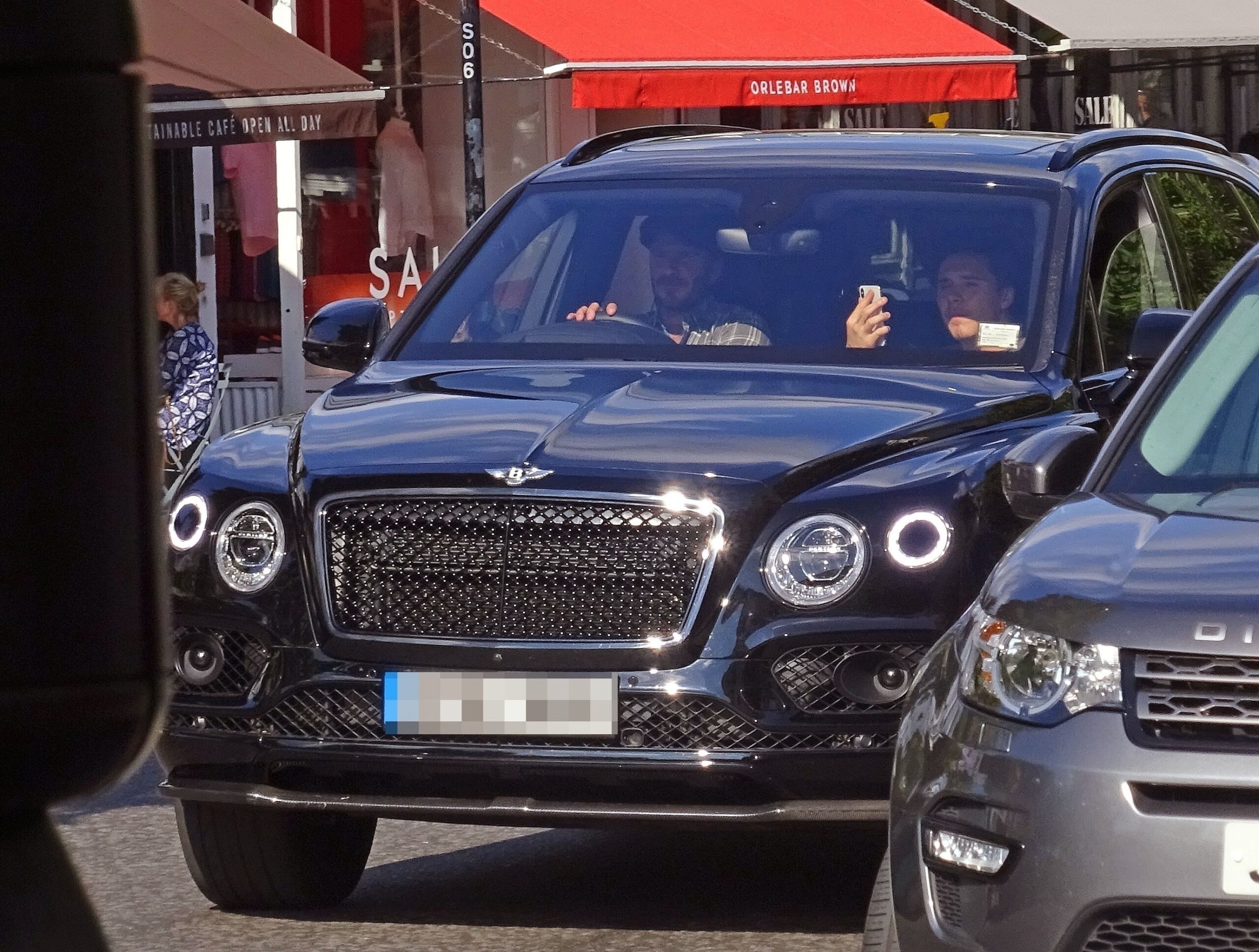 David Beckham has a Bentayga amongst his fleet of cars