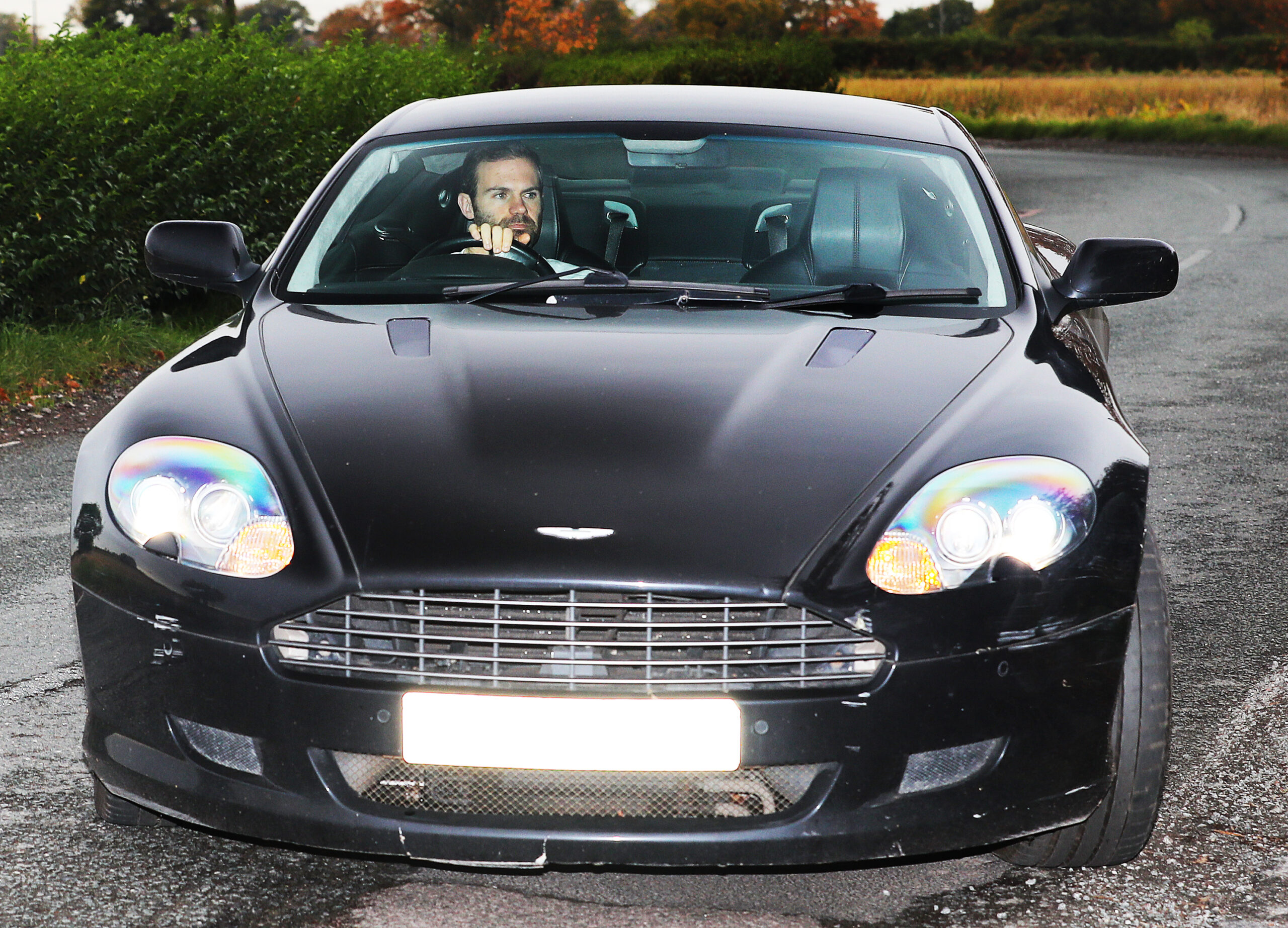 Juan Mata recently upgraded to a Bentley Continental GT