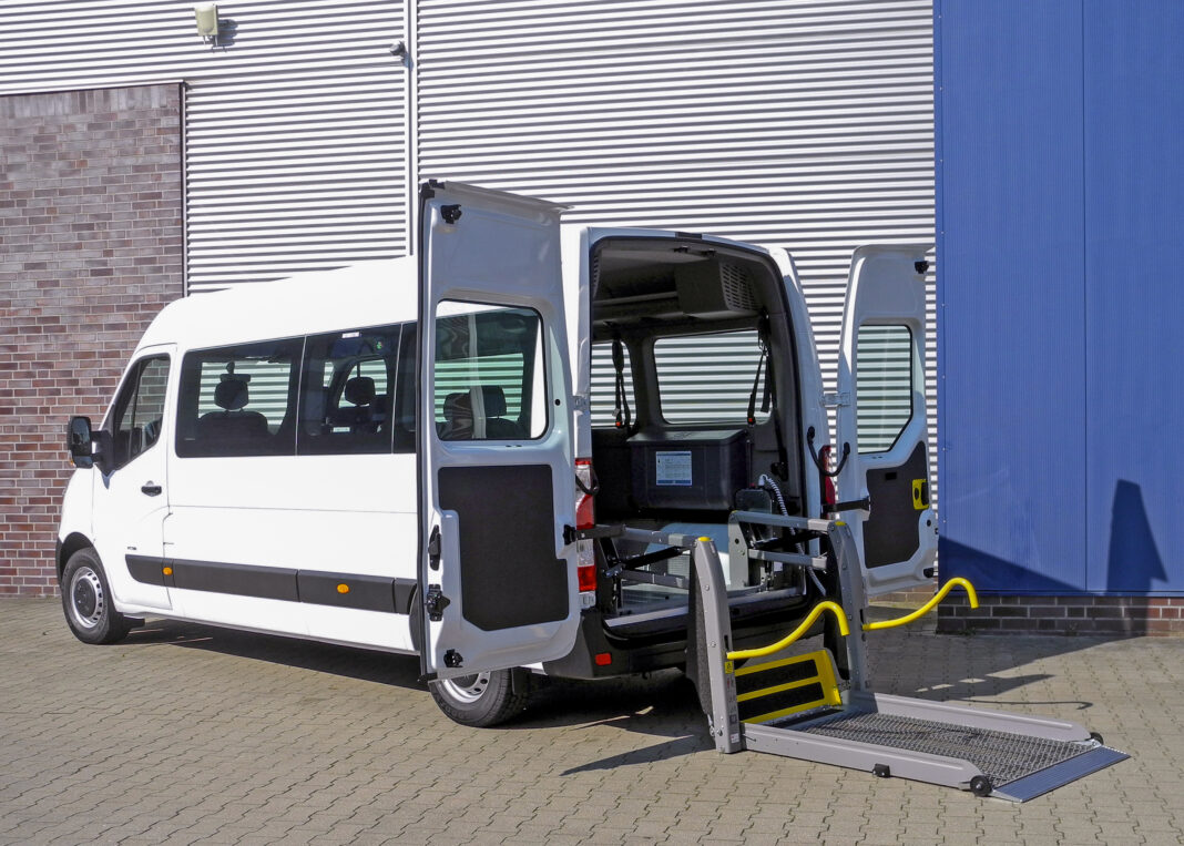 Opel Movano behinderten Umbau, Rollstuhl