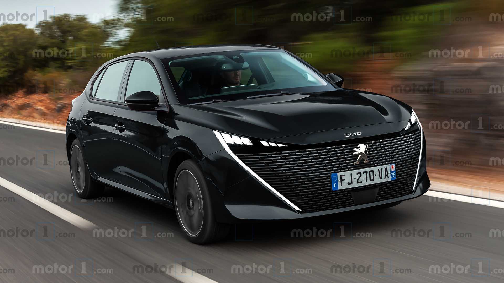 Peugeot 308 rendering