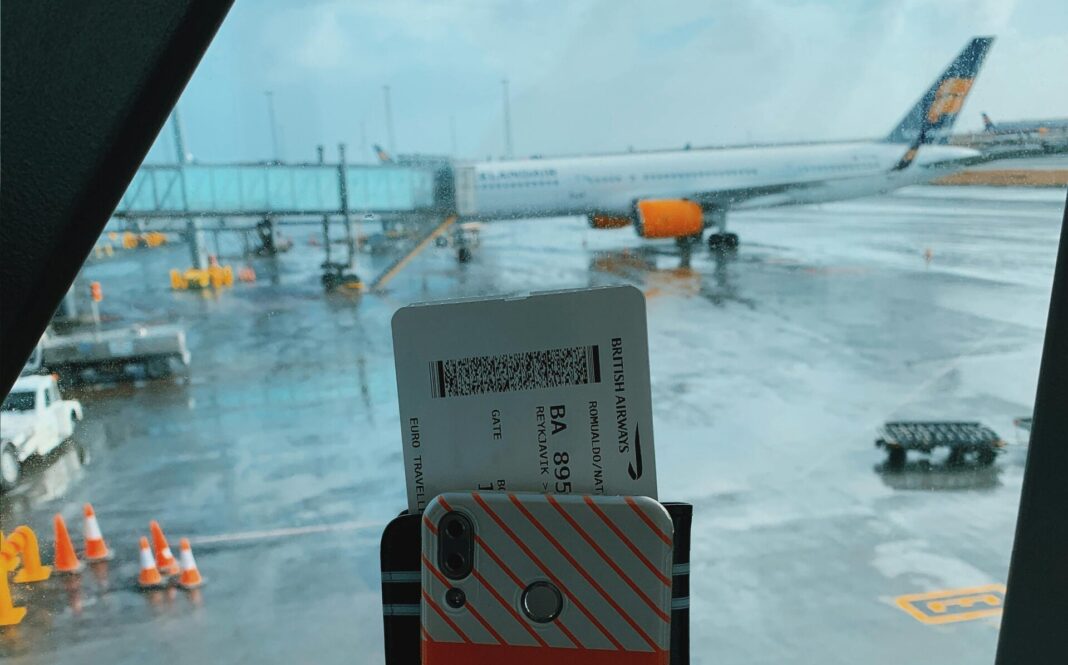 boardin karta avion - pexels