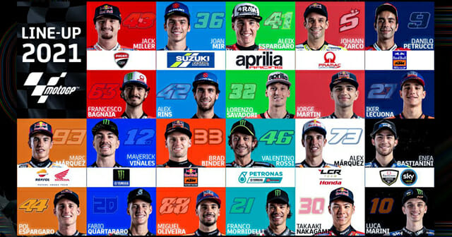 2021 MotoGP Rider Lineup - Cycle News