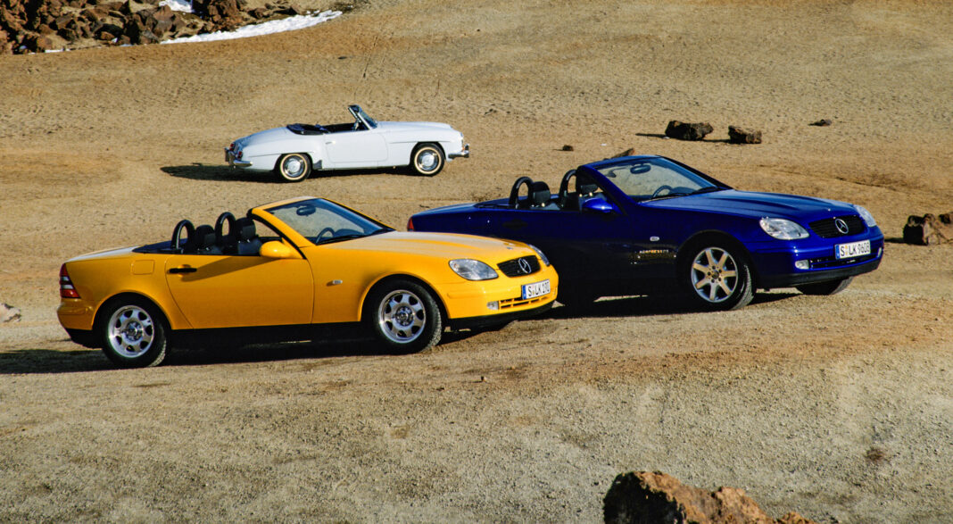 Mit Freude und Frische das Leben spüren: Premiere des Mercedes-Benz SLK vor 30 JahrenCelebrating life with joy and verve: 30 years of the Mercedes-Benz SLK